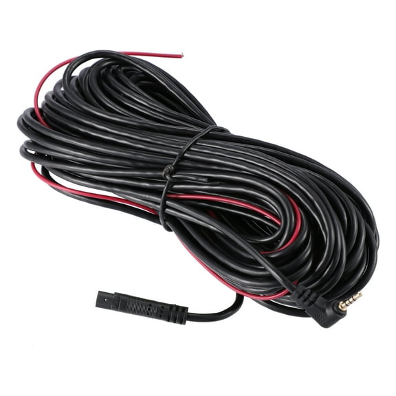 Unique Bargains 1pcs 5 Pin 49.21Ft Car Dash Cam Rearview Backup Camera Reverse Extension Cord Recorder Cable