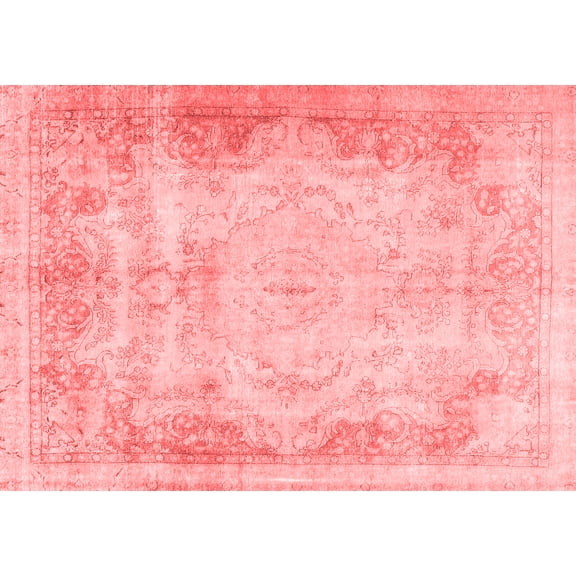 Ahgly Company Indoor Rectangle Persian Red Traditional Area Rugs, 5' x 7'