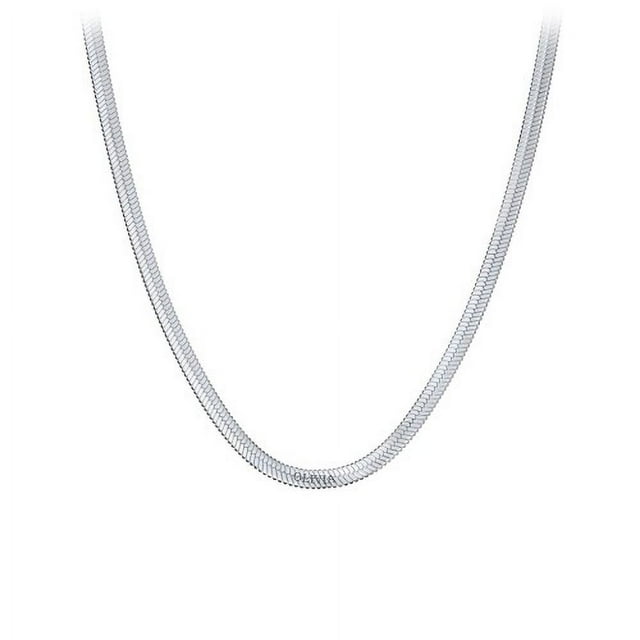 Engravable Herringbone Necklace