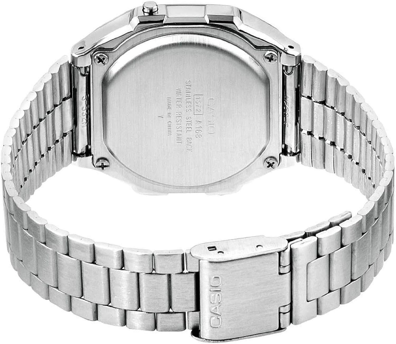 Casio A168WA-1 Mens Classic Digital Bracelet Watch