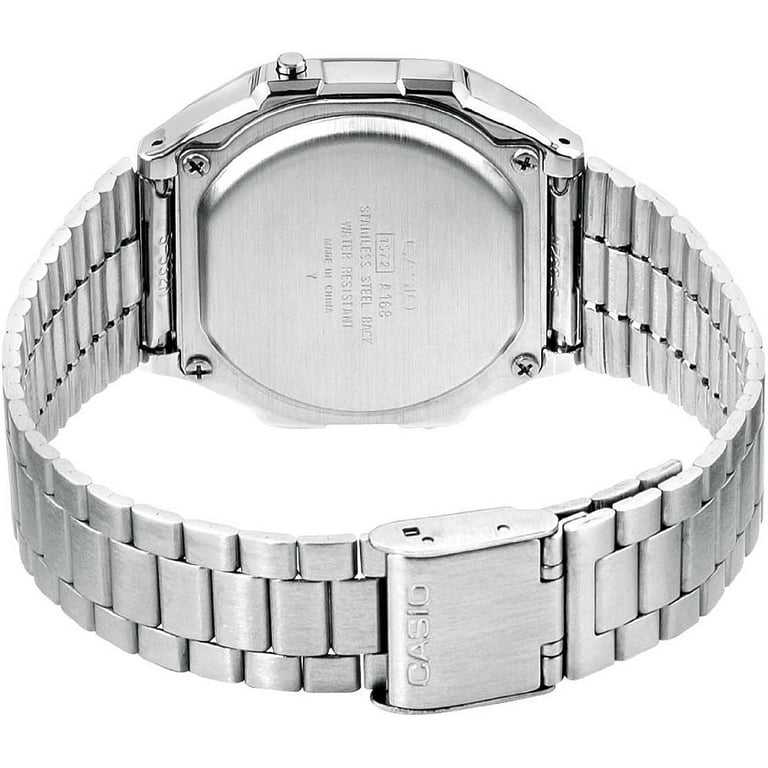 Casio A168WA 1 Mens Classic Digital Bracelet Watch Walmart
