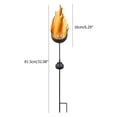 thumbnail image 4 of stanreset Lampes Solaires à DEL 5 Styles Rétro Lampe de Pelouse à Flamme Simulée pour Allée Patio Sentier Jardin L, 4 of 6