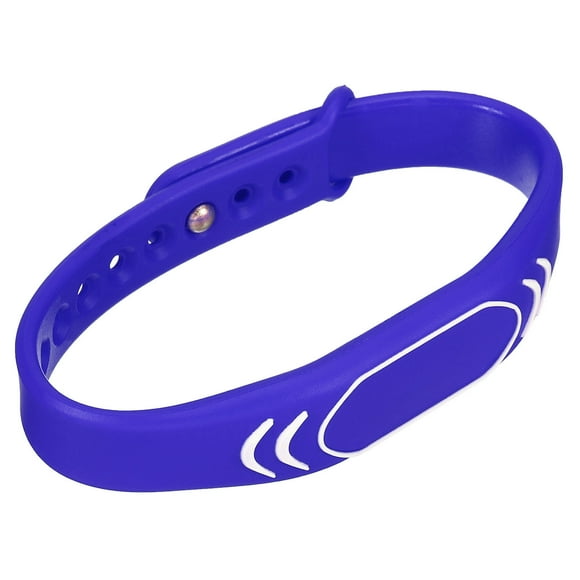 Unique Bargains 125KHz TK4100 Read Only ID Card Wristband RFID Proximity Tag, Blue