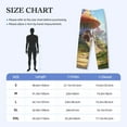 thumbnail image 4 of Picia Cute Mushroom Town Mens Soft Woven Cotton Elastic Waistband Sleep Pajama Pant Lounge Sleep Pant With Pockets And Drawstring-Small, 4 of 9