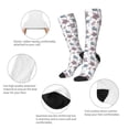 thumbnail image 5 of Fotbe Tribal Style Turtle print Women's Men's Novelty Crew Socks Cotton Socks Knee High Socks for Walking,Running,Nurses,Pregnancy, 5 of 8
