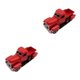 thumbnail image 4 of Advancent Christmas Classic Red Pickup Truck w/Tree Top Table Ornament Home for Xmas estilo A 2Conjunto, 4 of 6