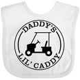 thumbnail image 3 of Inktastic Daddy's Lil Caddy Boys or Girls Baby Bib, 3 of 4
