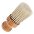 thumbnail image 3 of GOOHOCHY Cepillo de corte de pelo, plumero de cuello de madera, cepillo profesional para limpieza del cabello con mango de madera para cortes de pelo, limpieza facial y peluquería., 3 of 8