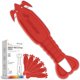 thumbnail image 1 of Cuchilla de seguridad de acero inoxidable para cortar cajas Scimaker, 60 unidades, 1 of 9
