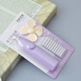 thumbnail image 1 of Plastic Eraser for Students, Handy Classroom Stationery With Ribbed Grip, for Writing and Office Use, Purple, 1 of 7
