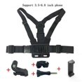 thumbnail image 5 of Mobile Phone Selfie Chest Mount Chest Harness Strap with Cell Phone Clip for Action Camera, 5 of 5