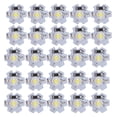 thumbnail image 2 of 25Pcs High Power Led Chip, 3W 5V Lamp Beads, 200LM Brightness Light Source Chip with Aluminum Plate for Floodlight Spotlight Replacement, 2 of 7