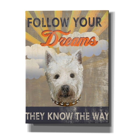 Epic Graffiti 'Dog Days - Pek Pup'  by Art Licensing Studio Canvas Wall Art, 40" x 54"