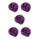 thumbnail image 1 of Gorros de baño Jumpingount para mujer bufanda para la cabeza turbantes color Púrpura, 1 of 6