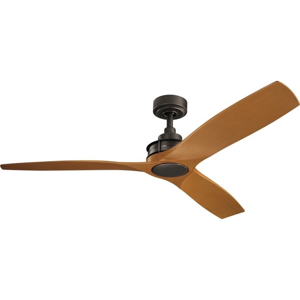 Kichler 300356 Ried 56" 3 Blade Indoor / Outdoor Ceiling Fan Walmart