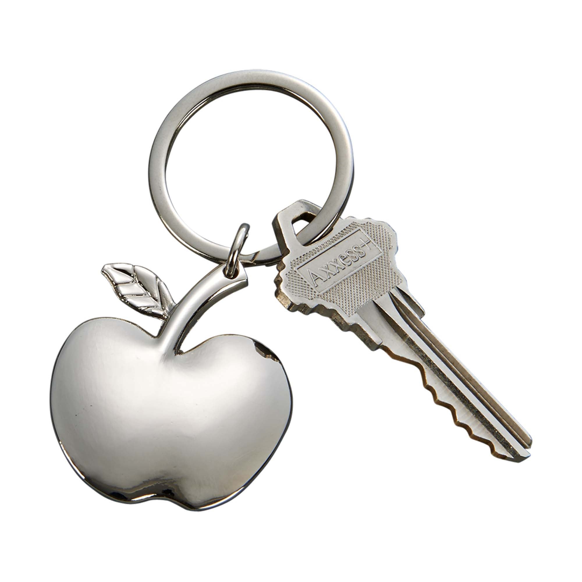 Apple Acrylic Keychain Blanks - Set of 5 2.5 Diameter