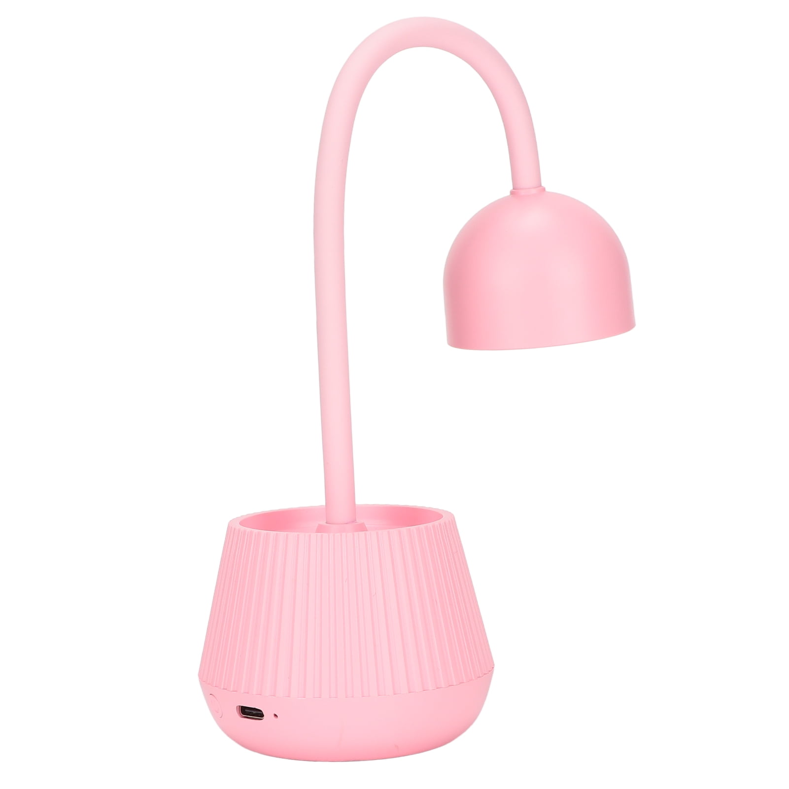 Xirurus 24W Desk Type Gel Polish Dryer Rotatable UV Nail Lamp Fast Drying Rechargeable Nail Curing Machine Pink