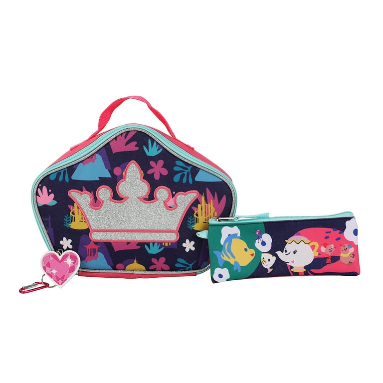 Disney Princesses 16 5-Piece Backpack & Lunchbox Set - Walmart.com