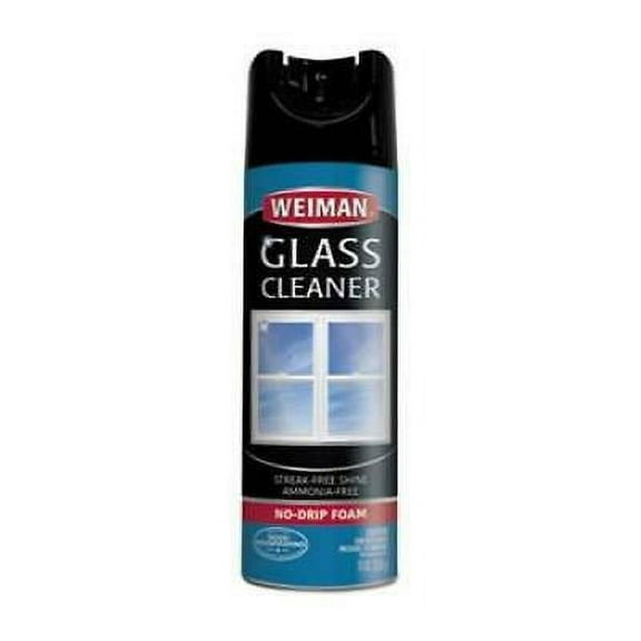 2Pc WEIMAN Foaming Glass Cleaner, 19 oz Aerosol Spray Can (10)