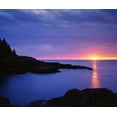 thumbnail image 2 of Talbot Frank, Christopher 23x20 Black Ornate Wood Framed with Double Matting Museum Art Print Titled - Maine Acadia NP Sunrise over the Atlantic, 2 of 4