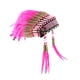 thumbnail image 3 of de plumas artificiales Halloween Headsel de disfraces Accesorios de disfraces Decoración Propiedades de la foto de la cabeza de la cabeza para Rojo, 3 of 8