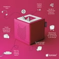 thumbnail image 5 of tonies Disney Toniebox 1 Screen-Free Audio Player Starter Set for Kids with Moana, Age Group 3+, Pink, 5 of 10