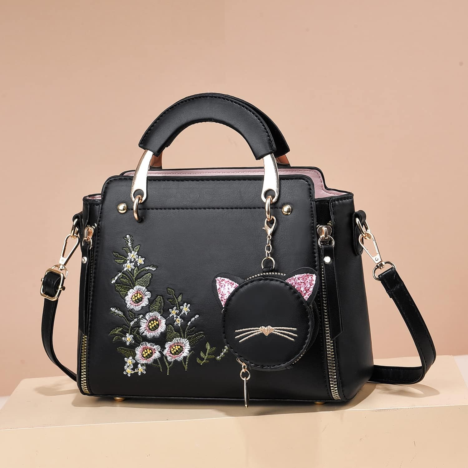 Kwuty Fashion Purses and Handbags for Women Ladies Crossbody Bags Top Handle Satchel Shoulder Bags Small Totes