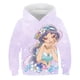 thumbnail image 1 of Sudaderas con capucha de dibujos animados de princesa Jasmine para niños, sudadera con capucha con gráfico 3D para niñas, suéter de princesa Jasmine de otoño y primavera 7T Gao Jinjia LED, 1 of 2