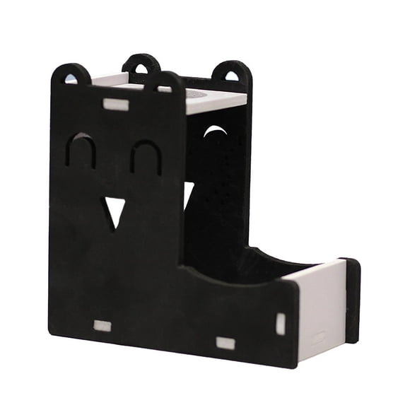 Soporte para botella de agua para hámster, alimentador automático de alimentos para conejo, erizo, hurón Negro Yuyangstore Dispensador Automático