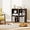 Rustic Brown, variant on Stackable Cube Bookshelf, Modular Cubby Storage Organizer, Small Bookcase for Small Spaces, Combination Cubical Shelf, Wooden Display Shelving Unit