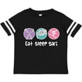 thumbnail image 3 of Inktastic Skiing Eat Sleep Ski Sports Girls Toddler T-Shirt, 3 of 5