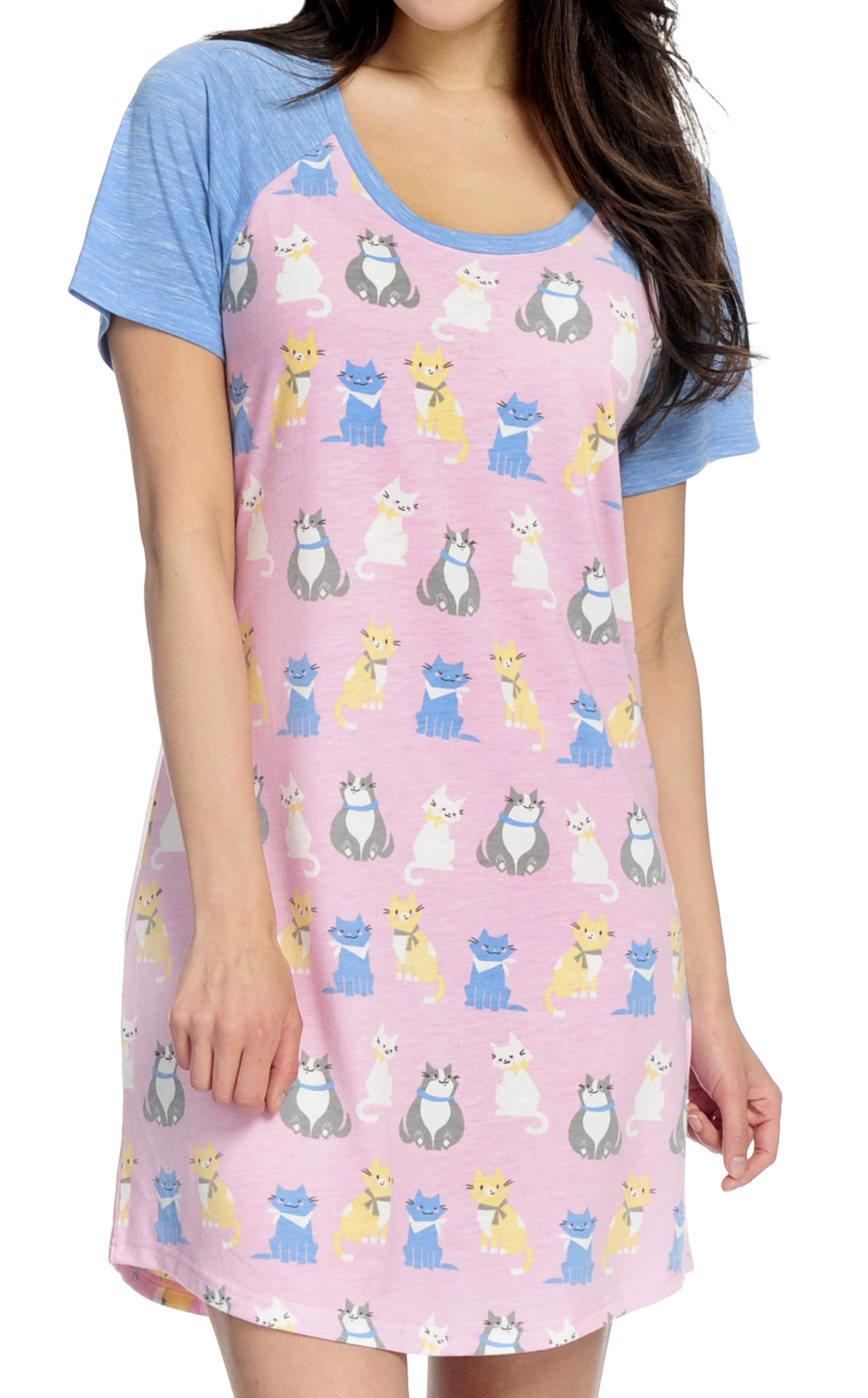 Women's Short Sleeve Sleep Shirt