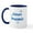 White/Navy Inside, variant on CafePress - Future President Blue Mug - 11 oz Ceramic Mug - Novelty Coffee Tea Cup