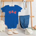 thumbnail image 3 of USA United States Patriotic 4th July Romper Boys or Girls Infant Baby Brisco Brands 6M, 3 of 6