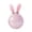 M, variant on YingYouFu Easter Coloured Glaze Handmade Glass Pink Bunny Animal Figurine Blown Glass Paperweights Table Ornaments Home Decor