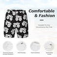 thumbnail image 6 of Picia Cool Car pattern Mens Swim Trunks with Compression Liner Stretch Beach Shorts Quick Dry with Zipper Pockets No-Chafing Board Shorts-X-Large, 6 of 9