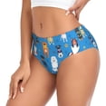 thumbnail image 2 of Balery Cute Dogs Ropa Interior de Algodón para Mujer con Dibujo – Braguitas Cómodas y Elásticas, Estilo Clásico-Large, 2 of 6