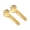 Gold, variant on LIERTOUR Tea Tongs, 2PCS Stainless Steel Kitchen Tweezers Tea Ceremony Serving Clips Multifunctional Leaf Strainer Pickers Utensil, Silver