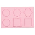 thumbnail image 4 of Pink Silicone Wax Sealing Mold Mat for DIY Invitation Cards and Greeting Wax Seals, 4 of 8