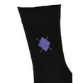 thumbnail image 2 of Sierra Socks Women's Dress Casual Argyle Bamboo Crew 1 Pair or 3 Pair Pack 4020, 2 of 2