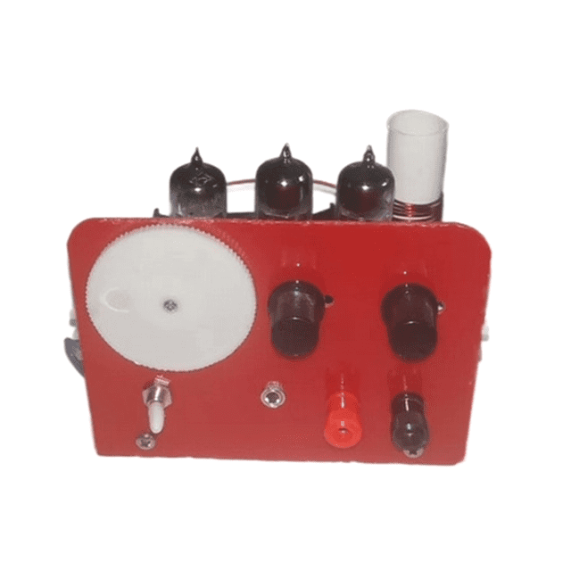 Kit de Radio de Tubo de Corta de Lámparas CC Regenerativa DIY. Receptor CW SSB Alimentado por Batería.