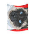 thumbnail image 2 of CADecor Tapestry Cute Bear with Blue Eyes Wall Hanging Tapestry 60x80 inches, 2 of 2
