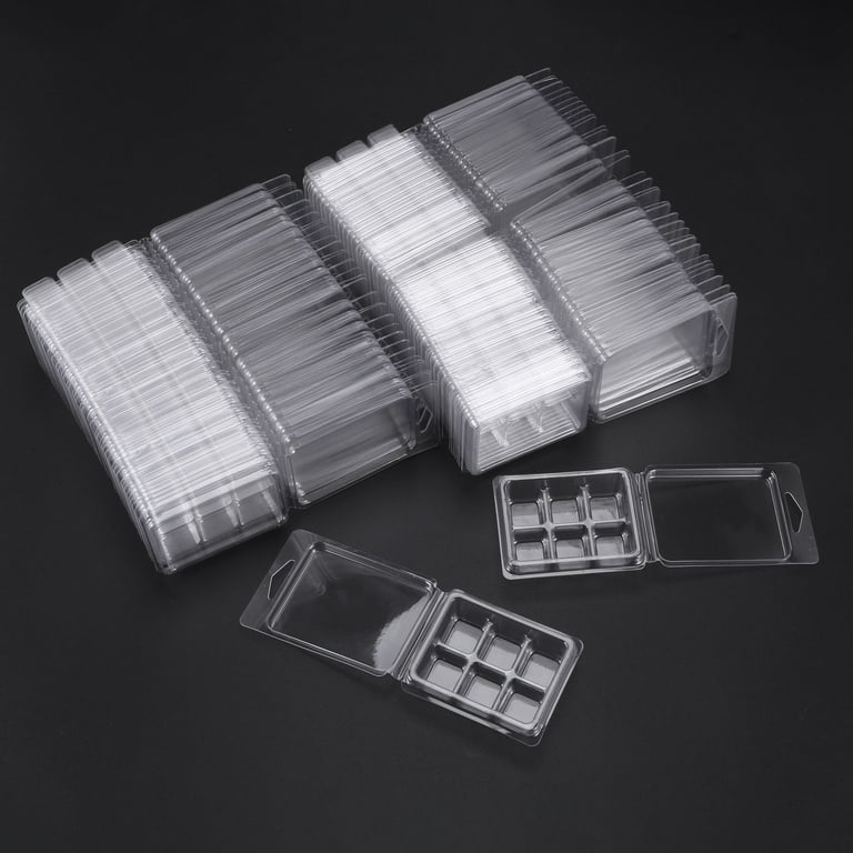 Wax Melt Containers 6 Cavity Clear Empty Wax Melt Molds For DIY251f From  Ploik, $29.8