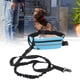 thumbnail image 2 of Correa para perro con cintura, correa para perro manos libres Correa para perro manos libres Correa elástica Fanny Pack muy versátil, 2 of 8