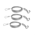 thumbnail image 1 of 3 Stainless Steel Adjustable Lanyards Clothesline with Hooks Hanging Line for Picture Frame Planter(Single Hook), 1 of 6
