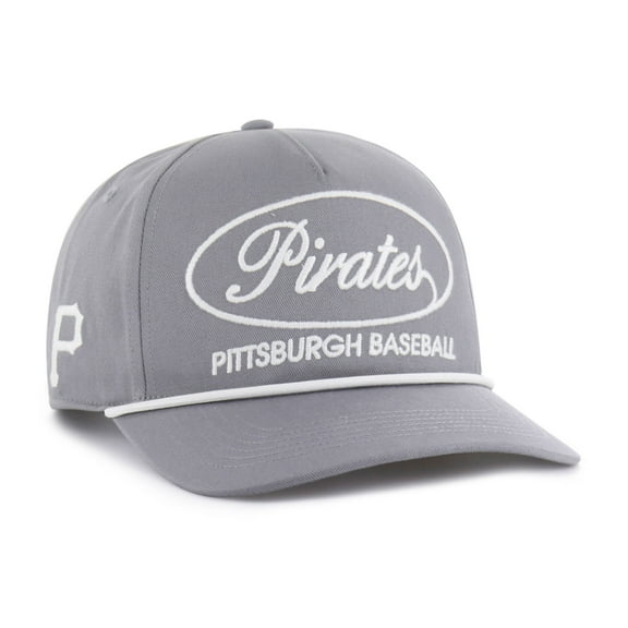 Men's '47 Gray Pittsburgh Pirates Foundational Hitch Adjustable Hat