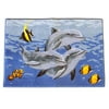Mainstays Dolphin Sea Nylon Rug