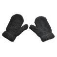 thumbnail image 1 of SPRING PARK 1 par de guantes de felpa para niños, para otoño e invierno, informales, cálidos, de color liso, suaves y de dedos completos, para exteriores, 6 colores, 1 of 7