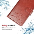 thumbnail image 3 of Vultic Leather Wallet Samsung Galaxy Note 10 Plus Case, Folio Flip Kickstand TPU [Magnetic Closure] Shockproof Multiple, 3 of 5