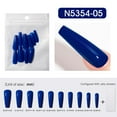 thumbnail image 1 of Waiimak Wearing Nail Patch 10Pcs Gloss Full Long Nail Patch Trapezoidal Matte Frosted, 1 of 2